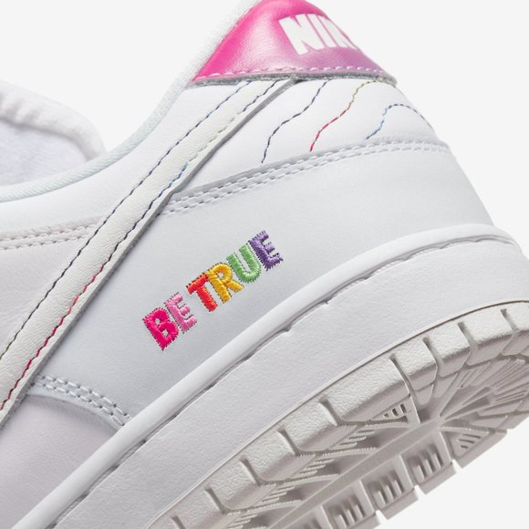 Nike SB Dunk Low Pro Be True - DR4876 100 - Picture 10 of 15